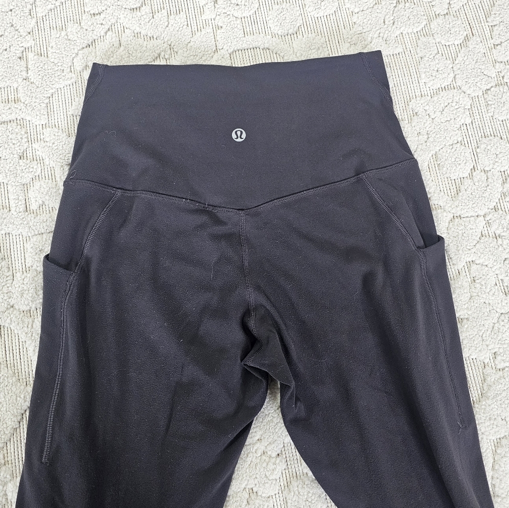 Lululemon Black High-Waisted Leggings